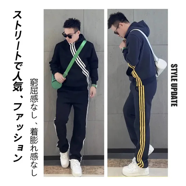 スリーストライプススウェット上下セット