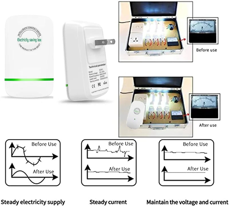 🔥Household Electricity Saving Box(Buy 2, get free shipping and save 5%)