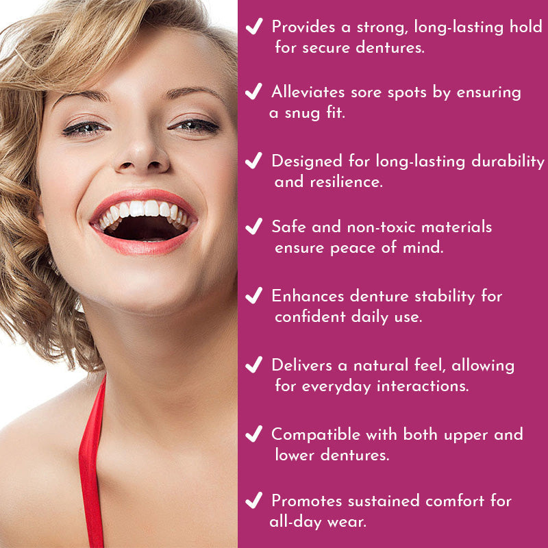 JEREMYTIS Thermoplastic Denture Adhesive