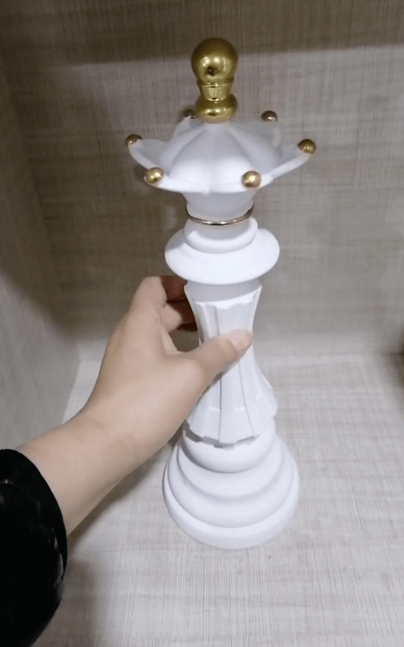 Contemporary Chess Piece Statues