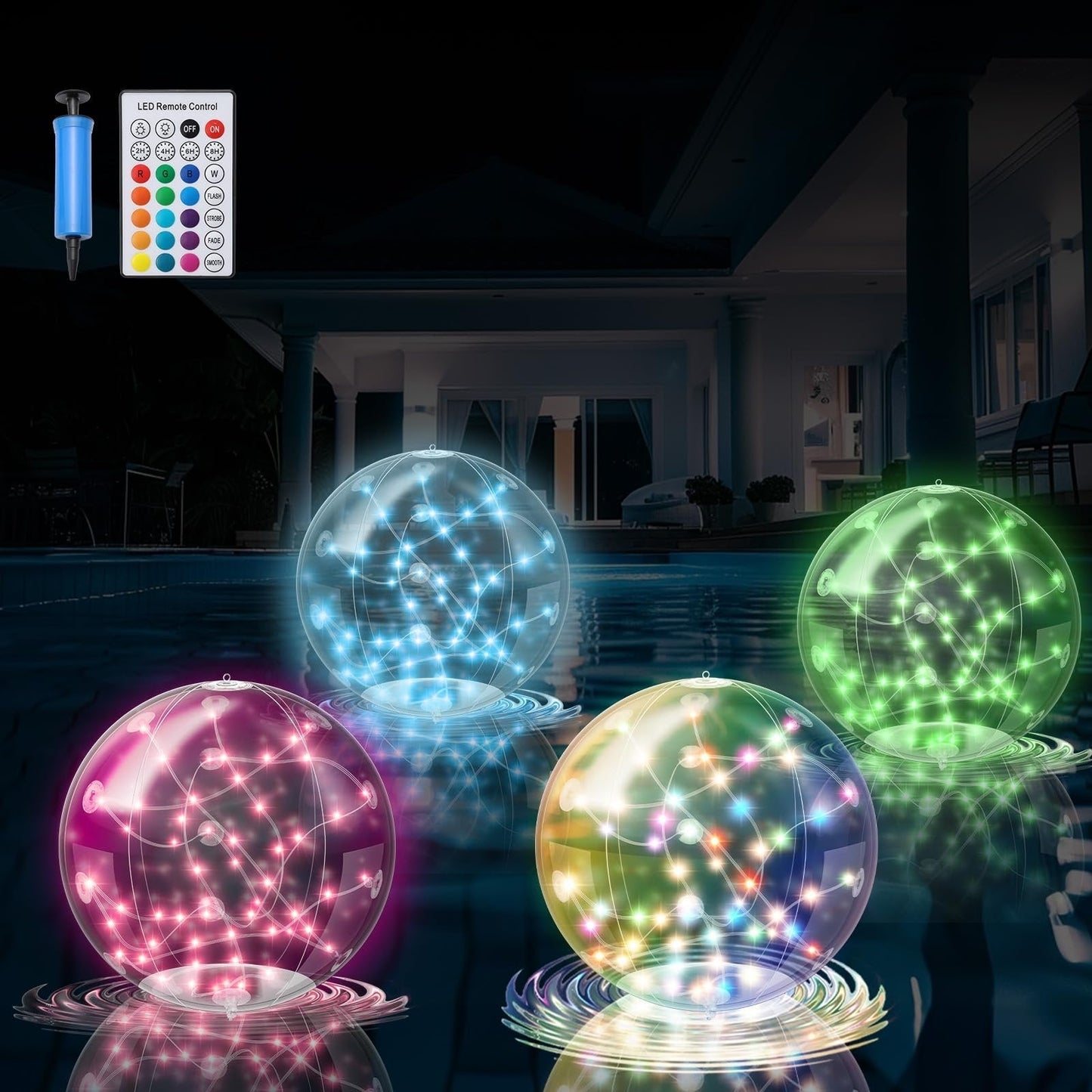 Solar Floating Pool Lights