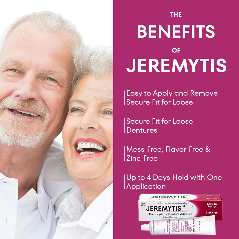 JEREMYTIS Thermoplastic Denture Adhesive