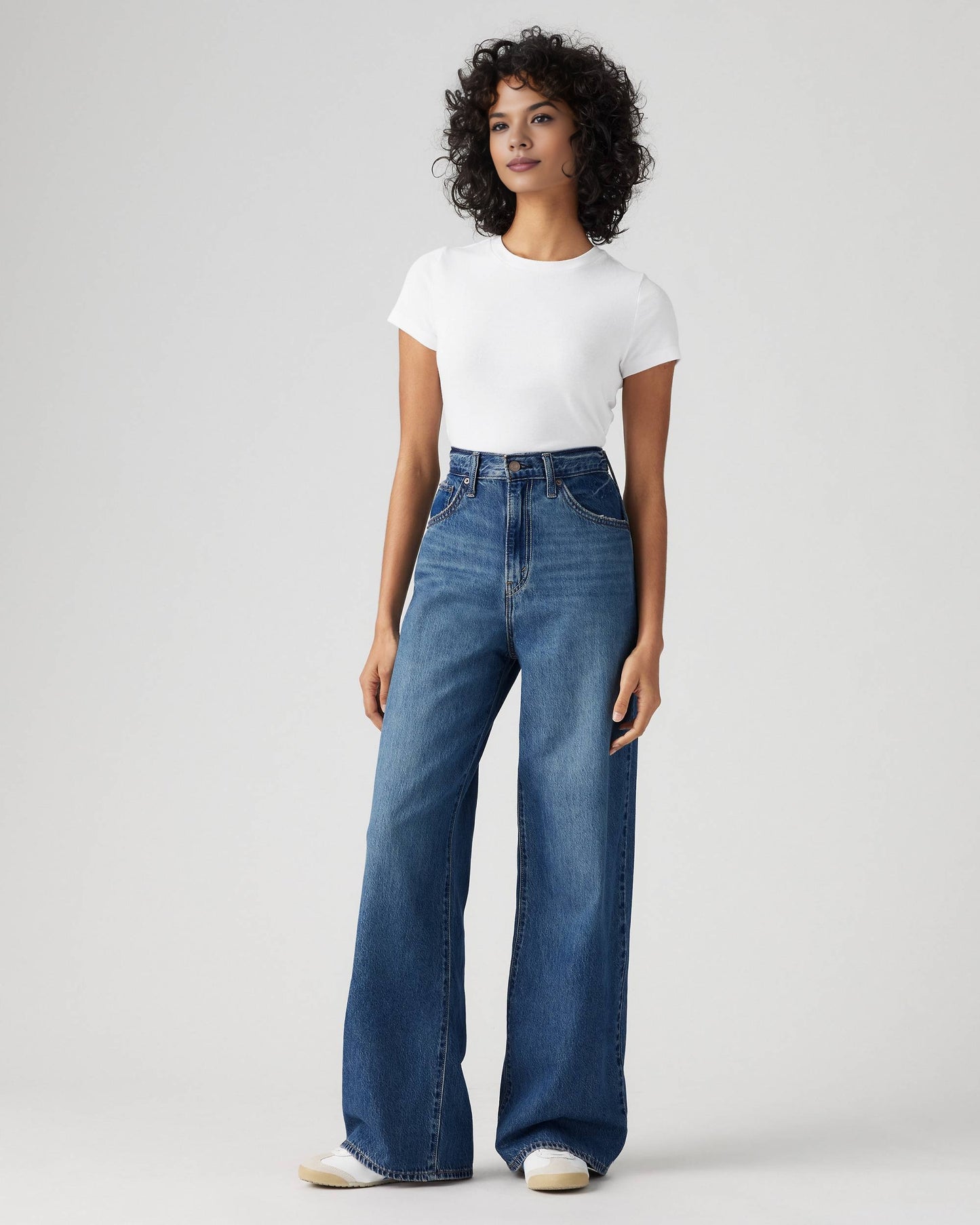 Levi Adjustable Womens Cinch Baggy Jeans (Buy 2 Free Shipping)