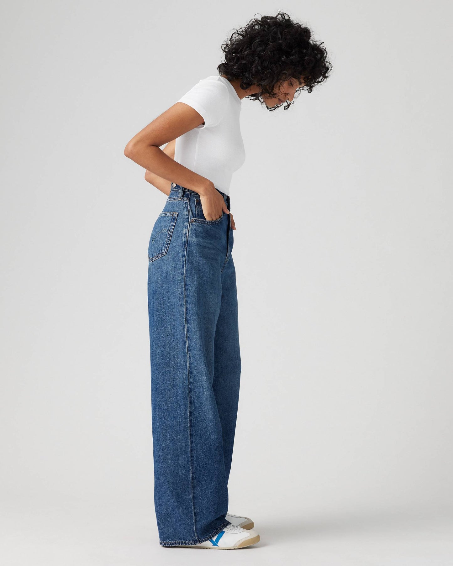 Levi Adjustable Womens Cinch Baggy Jeans (Buy 2 Free Shipping)