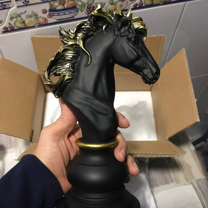 Contemporary Chess Piece Statues